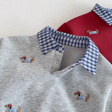 將圖片載入圖庫檢視器 ZDY5661SE-冬季翻領拜年衛衣｜加絨套頭上衣
