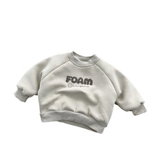Load image into Gallery viewer, 23171SE-Winter all-match fleece FOAM children&#39;s top
