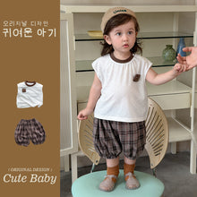 Load image into Gallery viewer, M627081TG-夏季｜波點印花｜短褲套裝
