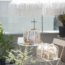 Load image into Gallery viewer, 999AC-Summer Korean version simple large capacity transparent PVC beach storage jelly bag 
