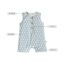 將圖片載入圖庫檢視器 D60069LS-夏季｜無袖背心｜包屁衣
