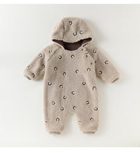 將圖片載入圖庫檢視器 D25285LS-冬季北歐風搖立絨連帽連體服
