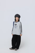 將圖片載入圖庫檢視器 BB2617PCW-秋日美式卡通插肩袖上衣
