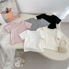 Load image into Gallery viewer, H10686SE-夏季｜純色基礎｜短袖T恤
