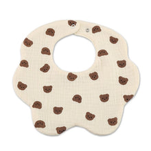 Load image into Gallery viewer, WH101902AC-6-layer cotton bibs (three pieces in batches, styles can be mixed and matched)
