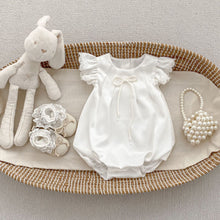 Load image into Gallery viewer, H10687LS-夏季｜蝴蝶結飛袖｜包屁裙
