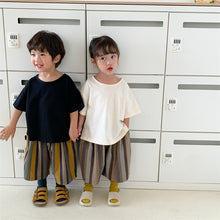 Load image into Gallery viewer, 22X27PA-夏季｜棉麻條紋｜直筒七分褲
