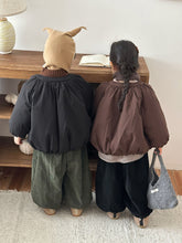 Load image into Gallery viewer, 25D38SE-冬季淨色棉服外套｜寬鬆保暖麵包服
