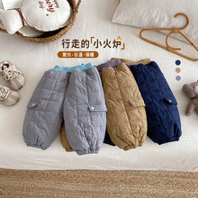 Load image into Gallery viewer, ZDK5262PA-冬季加厚絎線工裝棉褲
