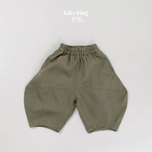 Load image into Gallery viewer, 1629PA-夏季｜輕薄哈倫｜兒童休閒七分褲
