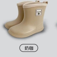 Load image into Gallery viewer, AC3011-Children&#39;s rain boots new style kindergarten fashion small and medium children&#39;s rain boots men and women&#39;s mid-tube non-slip wear-resistant waterproof shoes 

