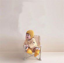 Load image into Gallery viewer, 30708AC-Cute Bear Convenient Folding Baby Picnic Chair 
