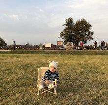 Load image into Gallery viewer, 30708AC-Cute Bear Convenient Folding Baby Picnic Chair 
