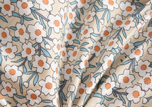 Load image into Gallery viewer, BRS8041LS-Floral color matching baby crawling clothes
