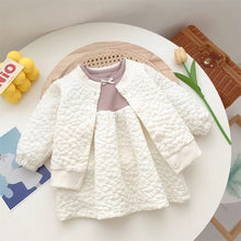 Load image into Gallery viewer, 2303241LS-Spring and Autumn Western Style Chanel Style Two-piece Dress Set

