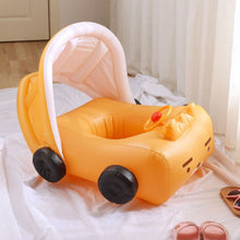 Load image into Gallery viewer, FBH-136AC-Korea ins baby car swimming ring seat ring with sunshade 
