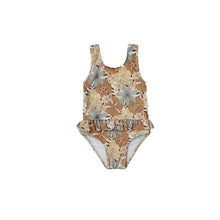 Load image into Gallery viewer, 6932LS-High elastic full-print flower animal girls sling triangle swimsuit (pre-sale delivery after 3/10) 
