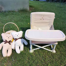 Load image into Gallery viewer, 30708AC-Cute Bear Convenient Folding Baby Picnic Chair 
