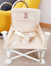 Load image into Gallery viewer, 30708AC-Cute Bear Convenient Folding Baby Picnic Chair 
