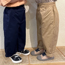 Load image into Gallery viewer, C80526PA- Spring and autumn thin Korean loose cotton casual trousers 
