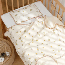 Load image into Gallery viewer, 2042AC-Four Seasons 4-layer cotton yarn lace nap blanket towel quilt 
