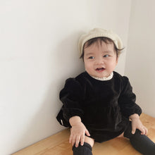 Load image into Gallery viewer, YCM21153LS-Autumn and winter Korean crawling clothes baby romper girl triangle crawling clothes jumpsuit baby girl outer wear fart clothes baby 
