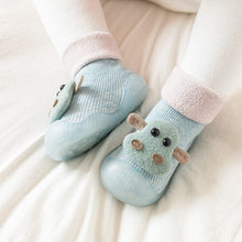 Load image into Gallery viewer, 827AC-Winter infant toddler shoes baby floor socks shoes indoor children&#39;s shoes cute winter socks shoes 
