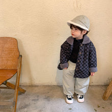 Load image into Gallery viewer, D91301PA-Autumn and winter padded thick trousers 
