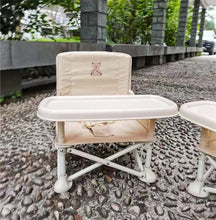 Load image into Gallery viewer, 30708AC-Cute Bear Convenient Folding Baby Picnic Chair 
