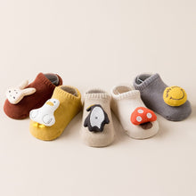 Load image into Gallery viewer, WH122307AC-Autumn and winter cartoon three-dimensional boneless loose socks (two pairs can be mixed and matched) 

