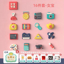 Load image into Gallery viewer, KT-01AC-Zhuazhou supplies props set for one-year-old boys and girls, modern birthday supplies, soft rubber toys 
