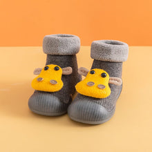 Load image into Gallery viewer, 827AC-Winter infant toddler shoes baby floor socks shoes indoor children&#39;s shoes cute winter socks shoes 
