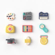 Load image into Gallery viewer, KT-01AC-Zhuazhou supplies props set for one-year-old boys and girls, modern birthday supplies, soft rubber toys 
