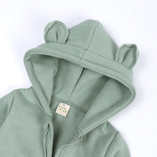 Load image into Gallery viewer, HY2987LS-Autumn and winter new baby jumpsuits going out clothes wholesale thick style romper newborn clothes
