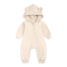 Load image into Gallery viewer, HY2987LS-Autumn and winter new baby jumpsuits going out clothes wholesale thick style romper newborn clothes
