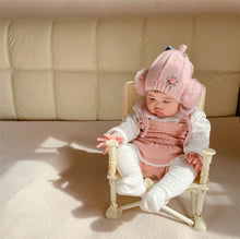 Load image into Gallery viewer, 30708AC-Cute Bear Convenient Folding Baby Picnic Chair 
