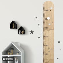 Load image into Gallery viewer, 202111161137AC-INS Nordic style wooden star stitching height ruler
