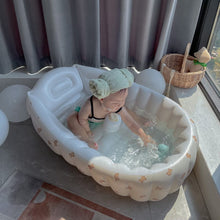 Load image into Gallery viewer, yt021AC-ins Korean style children&#39;s inflatable bathtub baby inflatable bathtub indoor children&#39;s swimming pool home bathtub 
