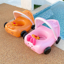 Load image into Gallery viewer, FBH-136AC-Korea ins baby car swimming ring seat ring with sunshade 
