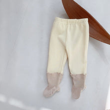 Load image into Gallery viewer, NK3024PA- Korean version of baby autumn clothing boys and girls baby color matching leggings autumn pants 
