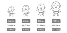 將圖片載入圖庫檢視器 D226142LS-嬰兒吊帶包屁衣夏季薄款三角背心哈衣新生寶寶無袖棉質連體衣爬服
