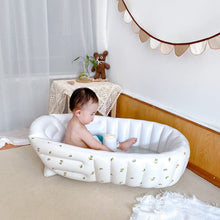 Load image into Gallery viewer, yt021AC-ins Korean style children&#39;s inflatable bathtub baby inflatable bathtub indoor children&#39;s swimming pool home bathtub 
