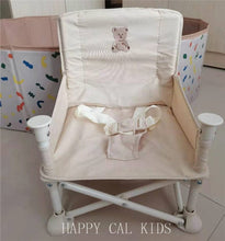 Load image into Gallery viewer, 30708AC-Cute Bear Convenient Folding Baby Picnic Chair 

